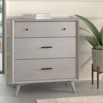 966G-04 Flynn Small Chest, Gray