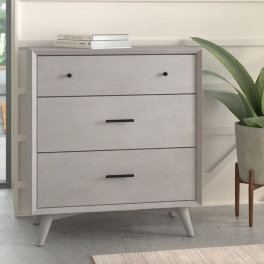 966G-04 Flynn Small Chest, Gray