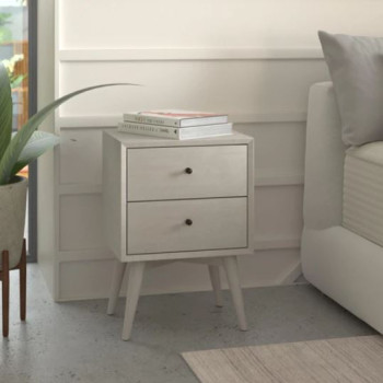 966G-02 Flynn Nightstand, Gray
