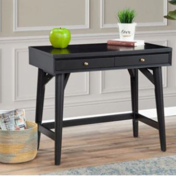 966BLK-65 Flynn Mini Desk, Black