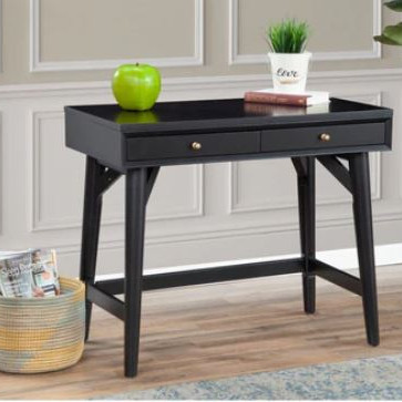 966BLK-65 Flynn Mini Desk, Black
