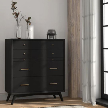 966BLK-05 Flynn Chest, Black