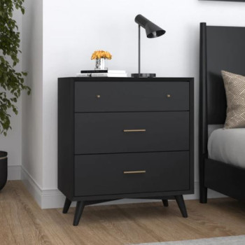 966BLK-04 Flynn Small Chest, Black