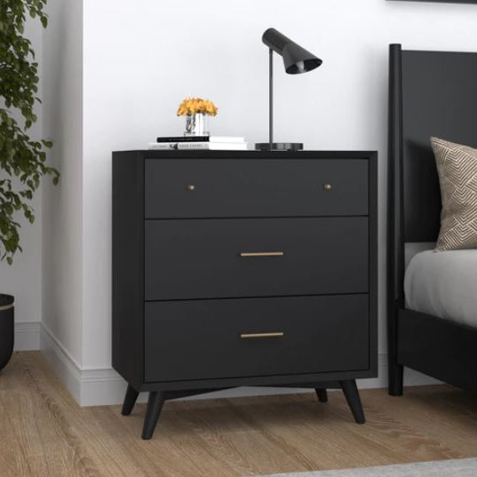 966BLK-04 Flynn Small Chest, Black