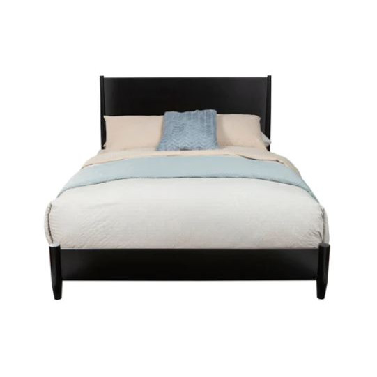 766BLK-08F Flynn Platform Bed, Black