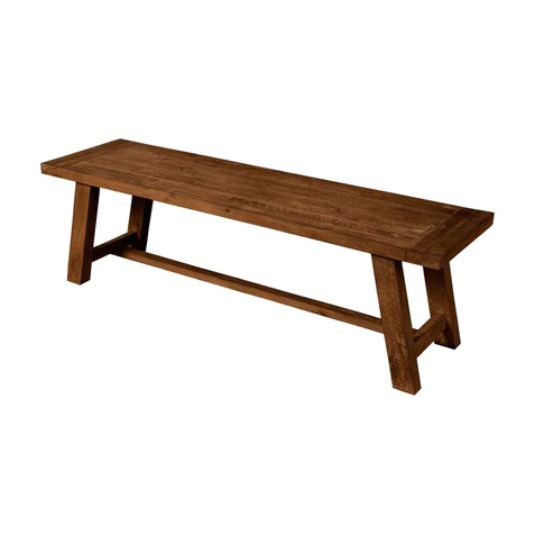 4068-03 Newberry Bench, Medium Brown