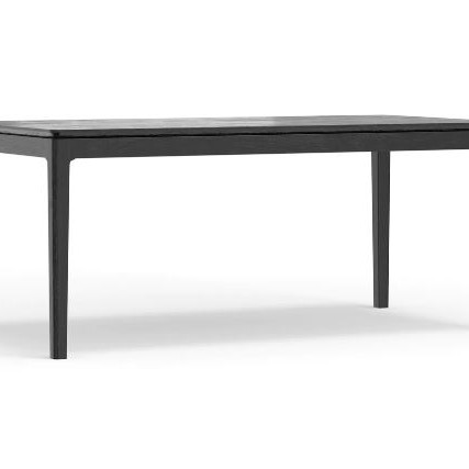 3859-72 Cove Rectangular Dining Table, Vintage Black