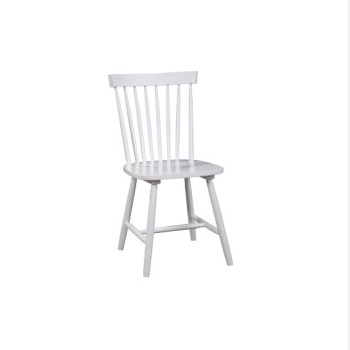 3434WHT-02 Lyra Set of 2 Windsor Chairs, White