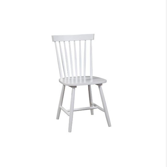 3434WHT-02 Lyra Set of 2 Windsor Chairs, White