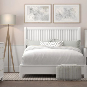 2090-01Q-4PC 4PC SETS Stapleton Panel Bed