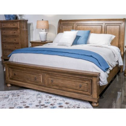 B779B9 Feddinger California King Storage Sleigh Bed