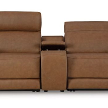 U10700S3 Magic Man 2-Piece Power Reclining Sectional Loveseat with Console