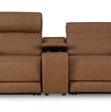 U10700S3 Magic Man 2-Piece Power Reclining Sectional Loveseat with Console
