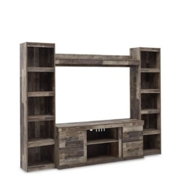 EW0200W6 Derekson 4-Piece Entertainment Center