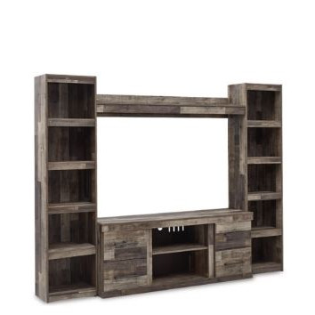 EW0200W6 Derekson 4-Piece Entertainment Center
