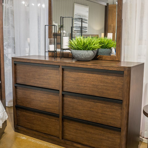 PCB857-31-36 Dilenno Dresser and Mirror