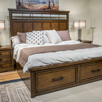 B849B2 Taffenbrook Queen Panel Storage Bed