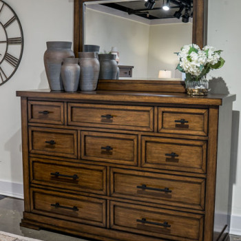 B849-31-36 Taffenbrook Dresser and Mirror