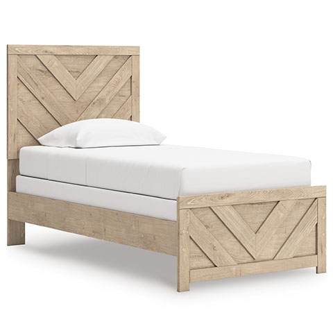 B3787B2 Sanginlane Twin Panel Bed