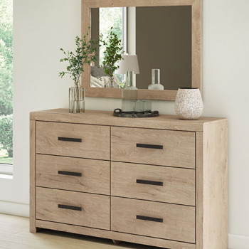 B3787B1 Sanginlane Dresser and Mirror