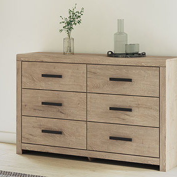 B3787-31 Sanginlane Six Drawer Dresser