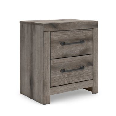 PCB2405-92 Graystorm Two Drawer Night Stand