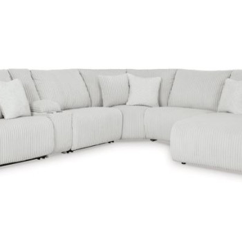 92706S1 Top Tier 6-Piece Reclining Sectional with Chaise