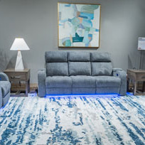 49802-15-18-13 3PC SETS Forest Lake PWR REC Sofa with ADJ Headrest + Loveseat + Recliner