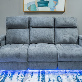 4980215 Forest Lake PWR REC Sofa with ADJ Headrest