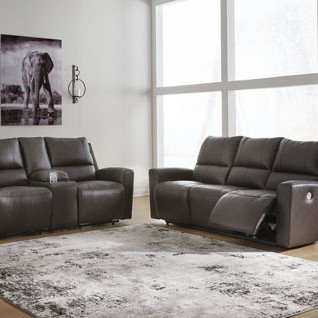 U13100-87-96 2PC SETS Boxmere Reclining Power Sofa + Loveseat