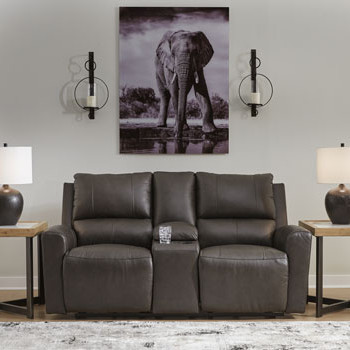 U1310096 Boxmere DBL REC PWR Loveseat w/Console