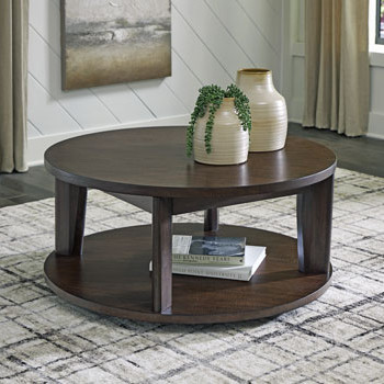 T657-8 Korestone 2 Round Cocktail Table