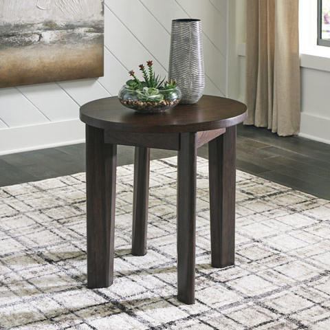 T657-6 Korestone 2 Round End Table