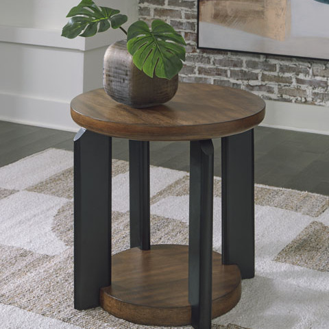 T624-6 Kraeburn Round End Table