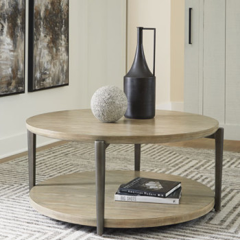 T574-8 Dyonton Round Cocktail Table