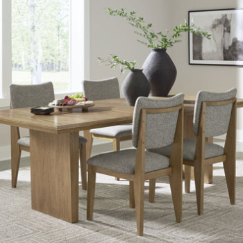 D833-35-01(04) 5PC SETS Sherbana RECT Dining Room EXT Table + 4 Chairs