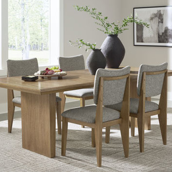 D833-35-01(04) 5PC SETS Sherbana RECT Dining Room EXT Table + 4 Chairs