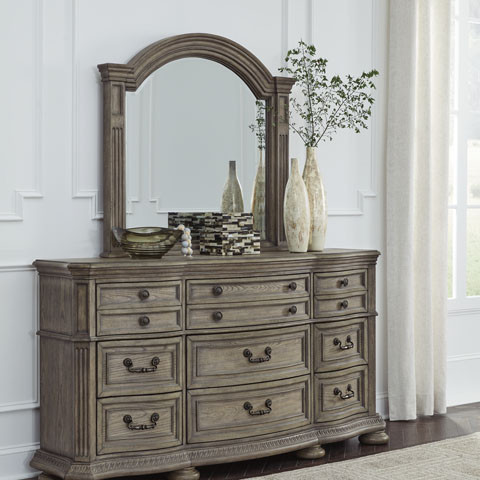 B944-31-36 Ardenfield Dresser + Mirror