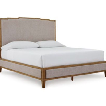 B895B2 Sharlance Queen Upholstered Panel Bed