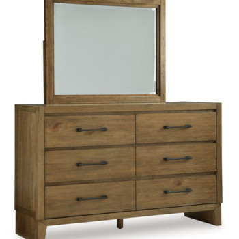 B833-31-36 Sherbana Dresser + Mirror