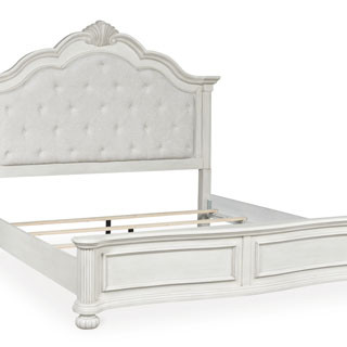 B795B7 Montelaine California King Upholstered Panel Bed