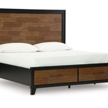 B496B12 Kraeburn King Panel Storage Bed