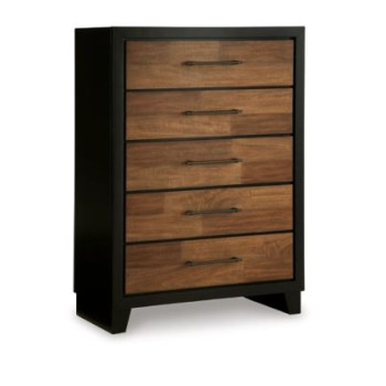 B496-46 Kraeburn Five Drawer Chest
