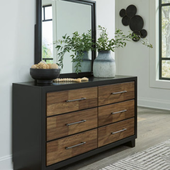 B496-31-36 Kraeburn Dresser + Mirror