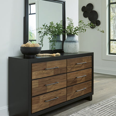 B496-31-36 Kraeburn Dresser + Mirror