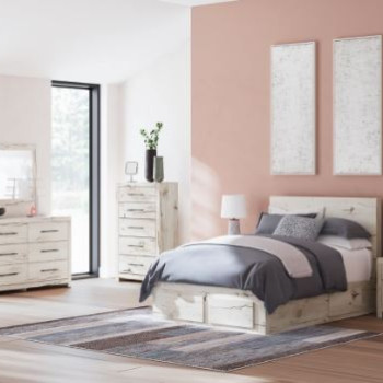 B2310B24-5PC 5PC SETS Lawroy Full Panel Storage Bed