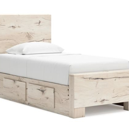 B2310B23 Lawroy Twin Panel Bed with Storage