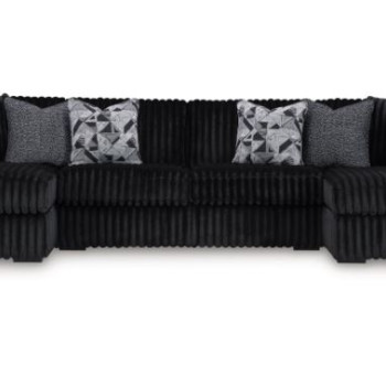 98103S5 Midnight-Madness 3-Piece Sectional with Chaise