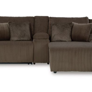 92705S4 Top Tier 3-Piece Reclining Sectional Sofa with Chaise