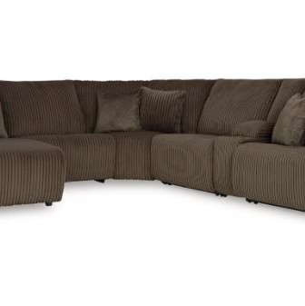 92705S2 Top Tier 6-Piece Reclining Sectional with Chaise